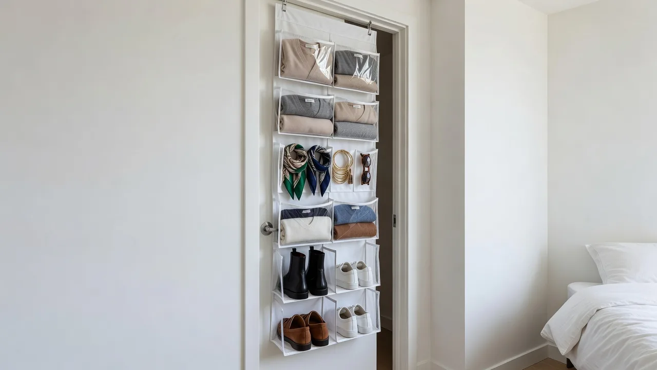 ドア裏収納オーガナイザー